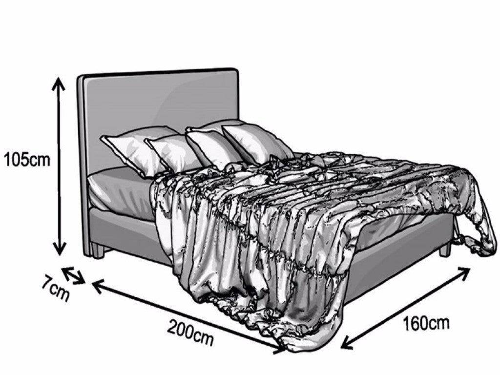 Upholstered Bed Livorno