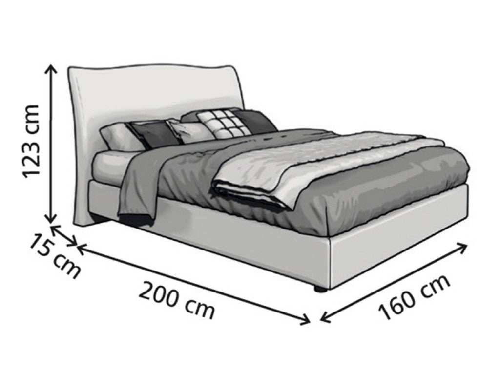 Upholstered Bed Barcelona